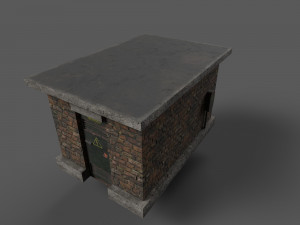Transformer Station 3D Model