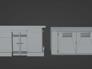 Transformer Station 3D Model