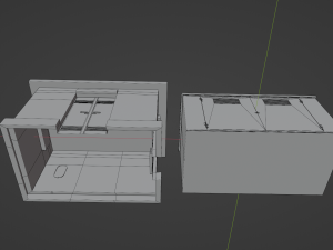 Transformer Station 3D Model