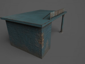 Bus Stops 3Dモデル