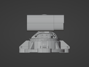 Sci-Fi MissileTurret 3Dモデル