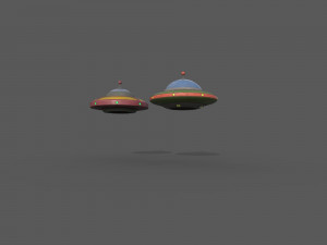 Ufos Ships 3D 모델