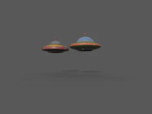 Ufos Ships 3D Model