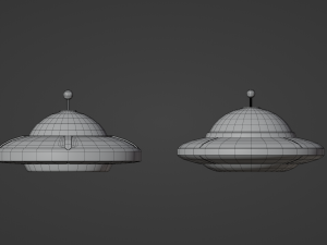 Ufos Ships 3D 모델