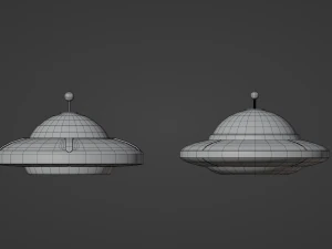 Ufos Ships 3D Model