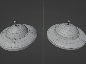 Ufos Ships 3D Model