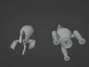 Space Rocket 3D Model