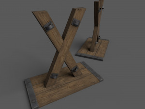 Torture Equipment 3D Model