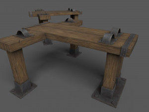 Torture Equipment 3D Model
