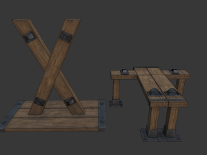 Torture Equipment 3D Model
