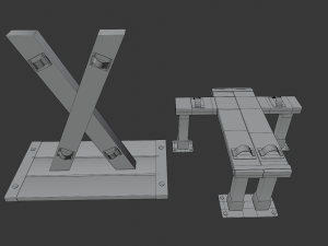 Torture Equipment 3D Model