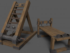 Torture Tables 3D Model