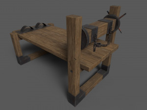 Torture Tables Modello 3D