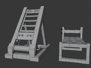 Torture Tables Modello 3D