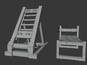 Torture Tables 3D Model