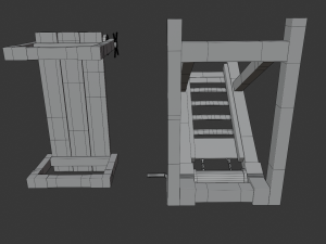 Torture Tables Modello 3D