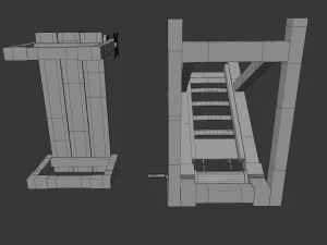 Torture Tables 3D Model