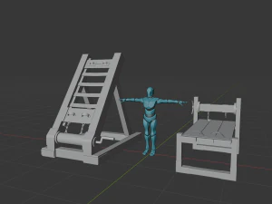Torture Tables 3D Model