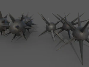 Piercing-Cutting Traps 3D Model