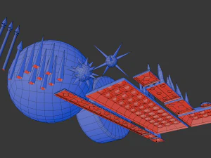Piercing-Cutting Traps 3D Model