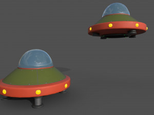Ufo Ships Modèle 3D