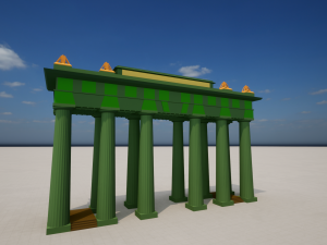 Moscow Gate Model 3D