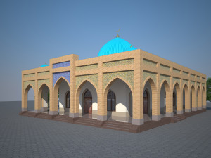 Mosque 3D Model