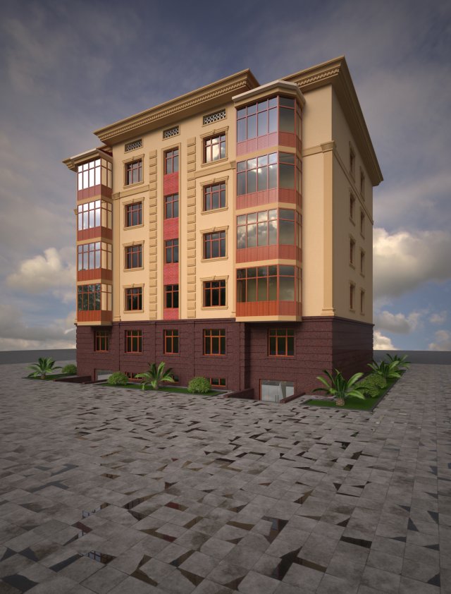 Home Model 3D .c4d .max .obj .3ds .fbx .stl .blend 