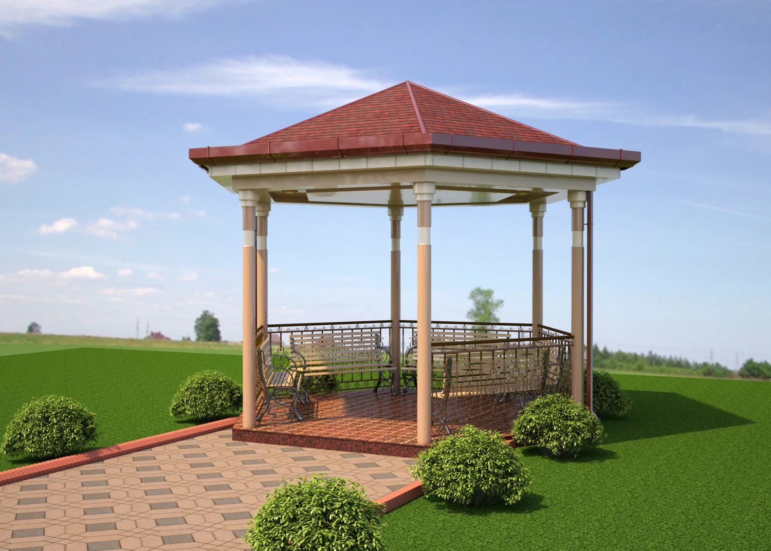 3d Bisetka 3D Model .c4d .max .obj .3ds .fbx .stl .blend 
