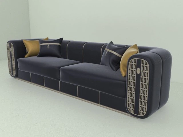 SOFA 2 3D Model .c4d .max .obj .3ds .fbx .stl .blend 