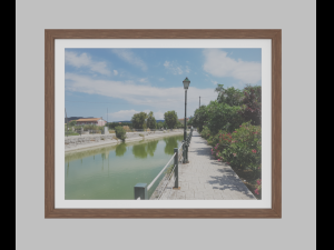 Photos in frames - Zakynthos - 8 pcs 3D Model