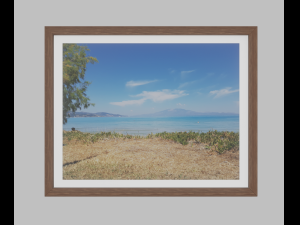 Photos in frames - Zakynthos - 8 pcs 3D Model