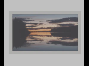 Photos in frames - Sweden Nature 1-11 pcs 3D Model