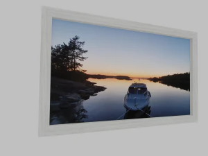 Photos in frames - Sweden Nature 1-11 pcs 3D Model