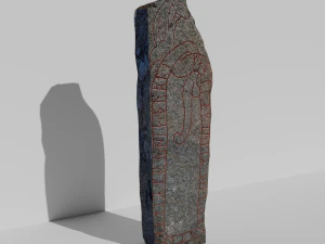 룬스톤 Alunda 스웨덴 3D 모델