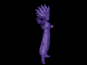 Gohan Ssj2 - Dragon Ball Z - Androides Saga 3D Принт Модель