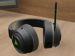 Gaming Computer Setup 3D Model