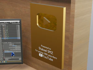 Gaming Computer Setup 3D Model