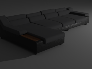 Sofa Modern 3D Model