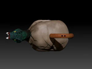 SKULL TEAPOT 3D Print Model