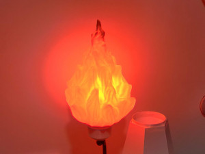 FLAME LAMPSHADE 3D Print Model