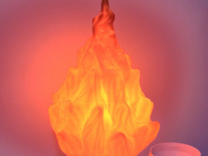 FLAME LAMPSHADE 3D printmodel