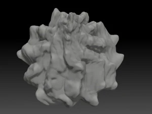 FLAME LAMPSHADE 3D Print Model
