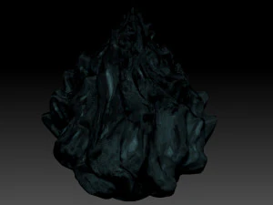FLAME LAMPSHADE 3D Print Model