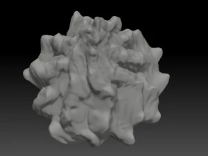 FLAME LAMPSHADE 3D Print Model