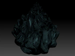 FLAME LAMPSHADE 3D Print Model