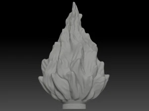 FLAME LAMPSHADE 3D Print Model