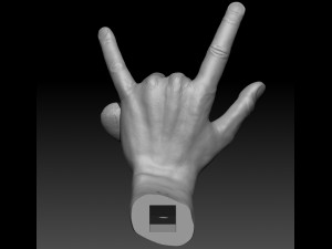 HAND THAT SAYS I LOVE YOU 3D Print Model