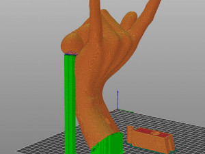 HAND THAT SAYS I LOVE YOU 3D Print Model