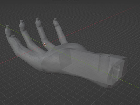 HAND SHELF 3D 프린트 모델